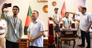 প্রধানমন্ত্রীর সঙ্গে সাক্ষাতে স্বপ্ন পূরণ রাকিব-অনুশ্রীর